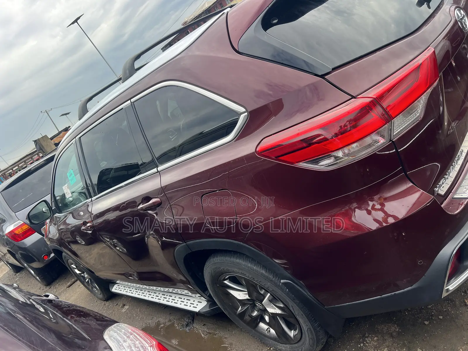 Toyota Highlander Limited Platinum 2019 Burgundy