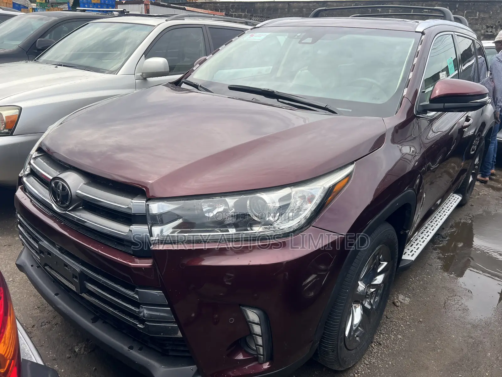Toyota Highlander Limited Platinum 2019 Burgundy