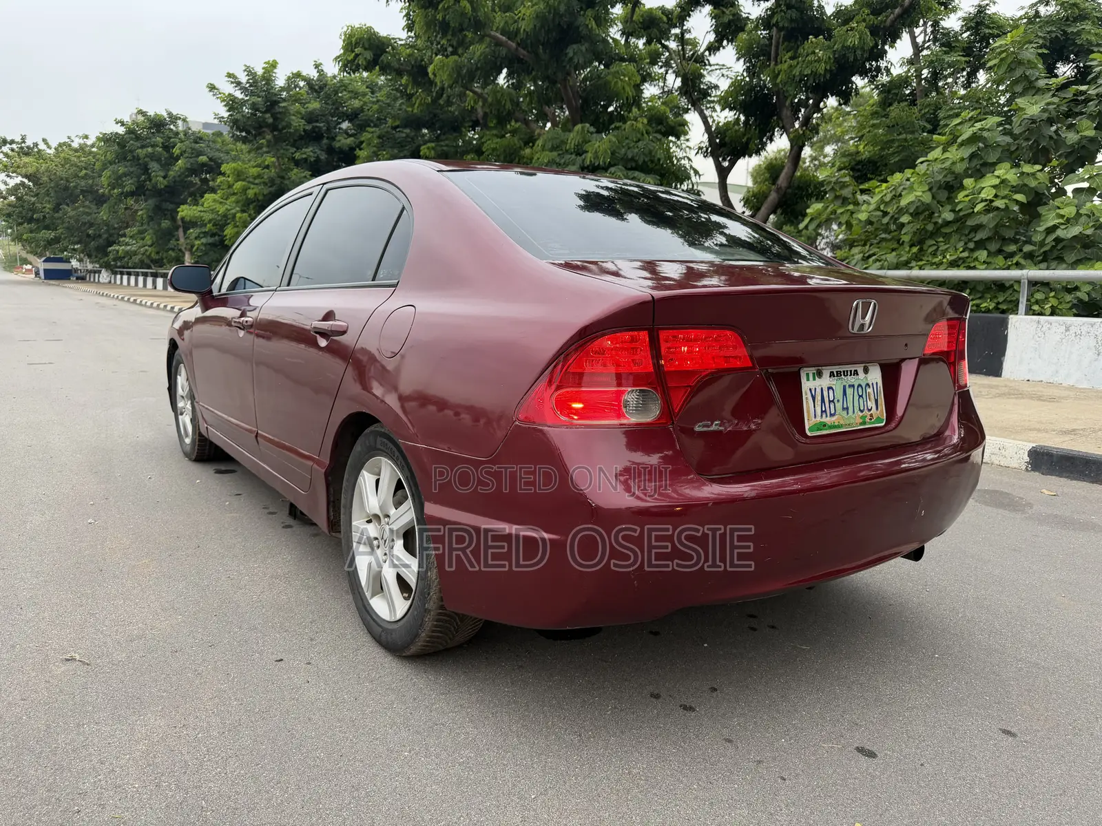 Honda Civic 2006 Burgundy