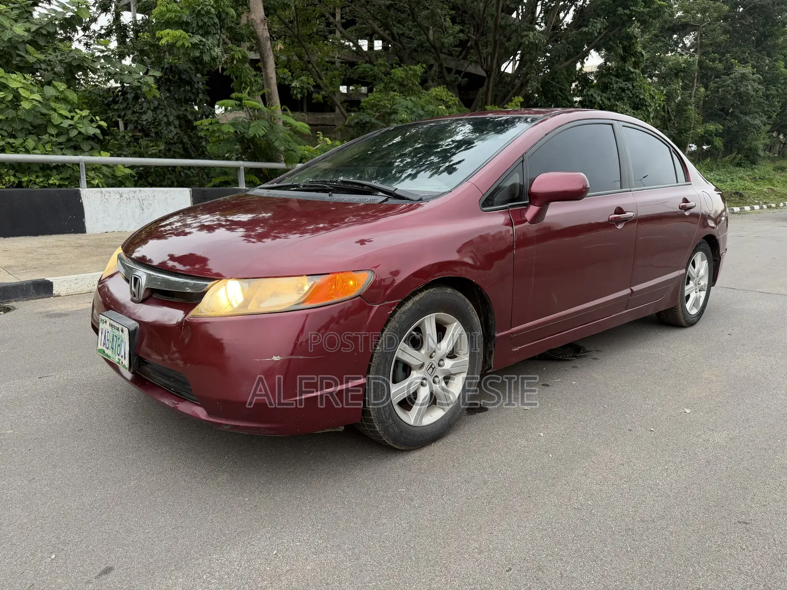 Honda Civic 2006 Burgundy