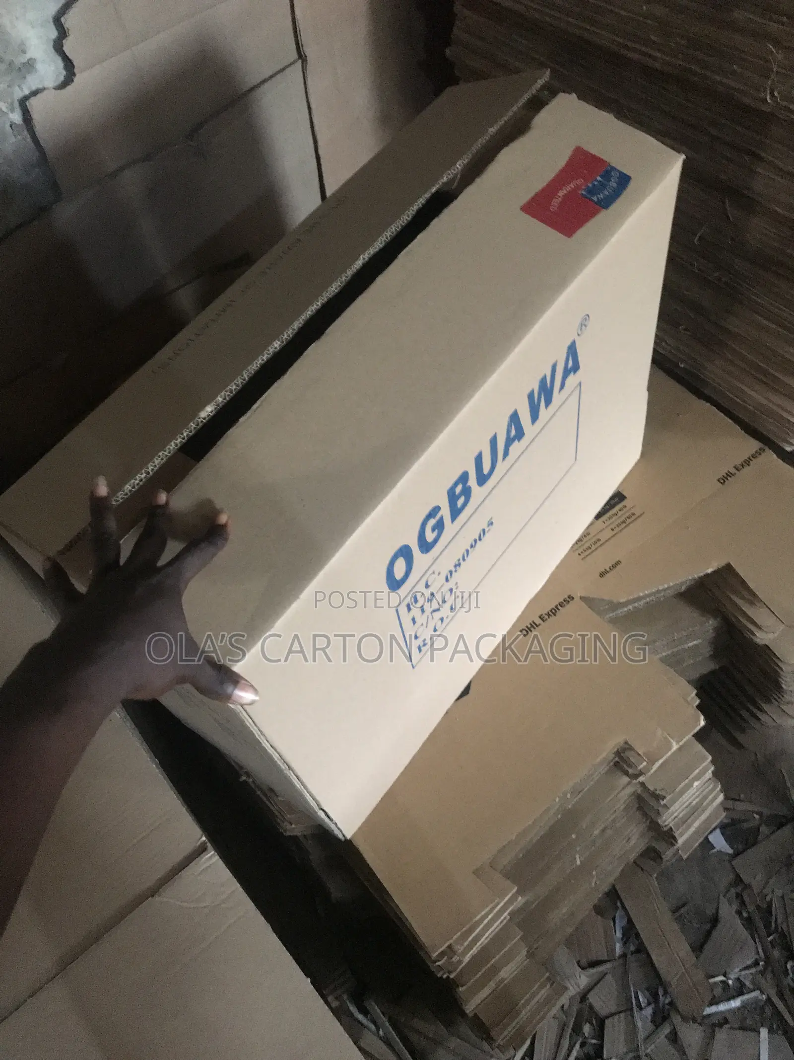 Two Color Corrugated Carton Box