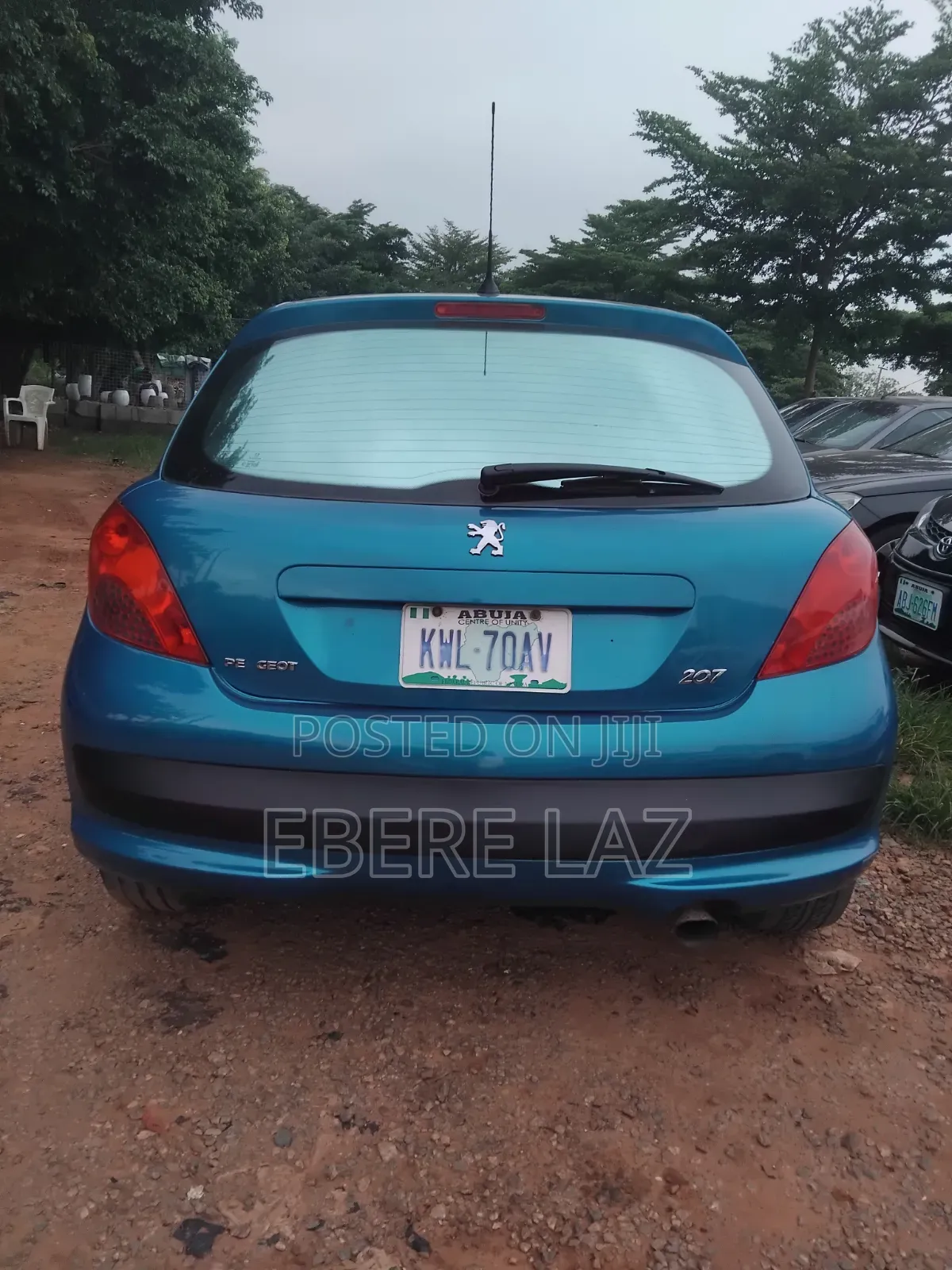 Peugeot 207 2011 Blue