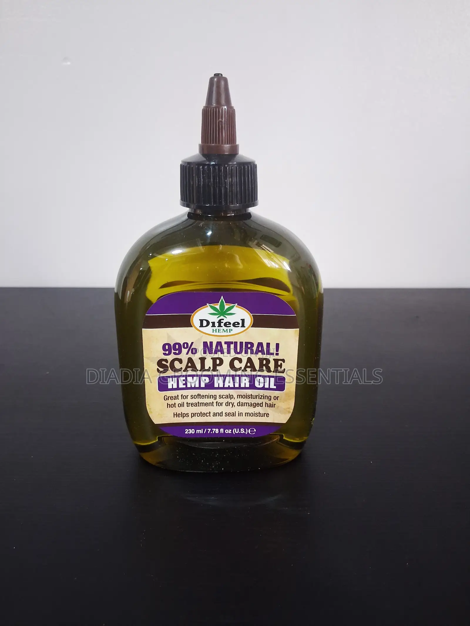 Difeel 99% Natural Scalp Care Hemp Hair Oil