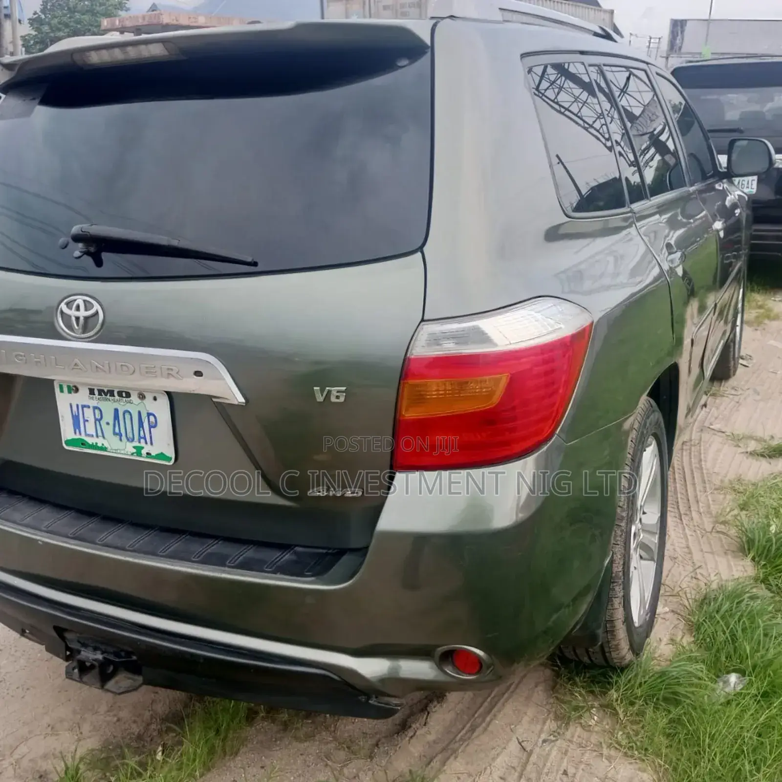 Toyota Highlander Limited 2009 Gray