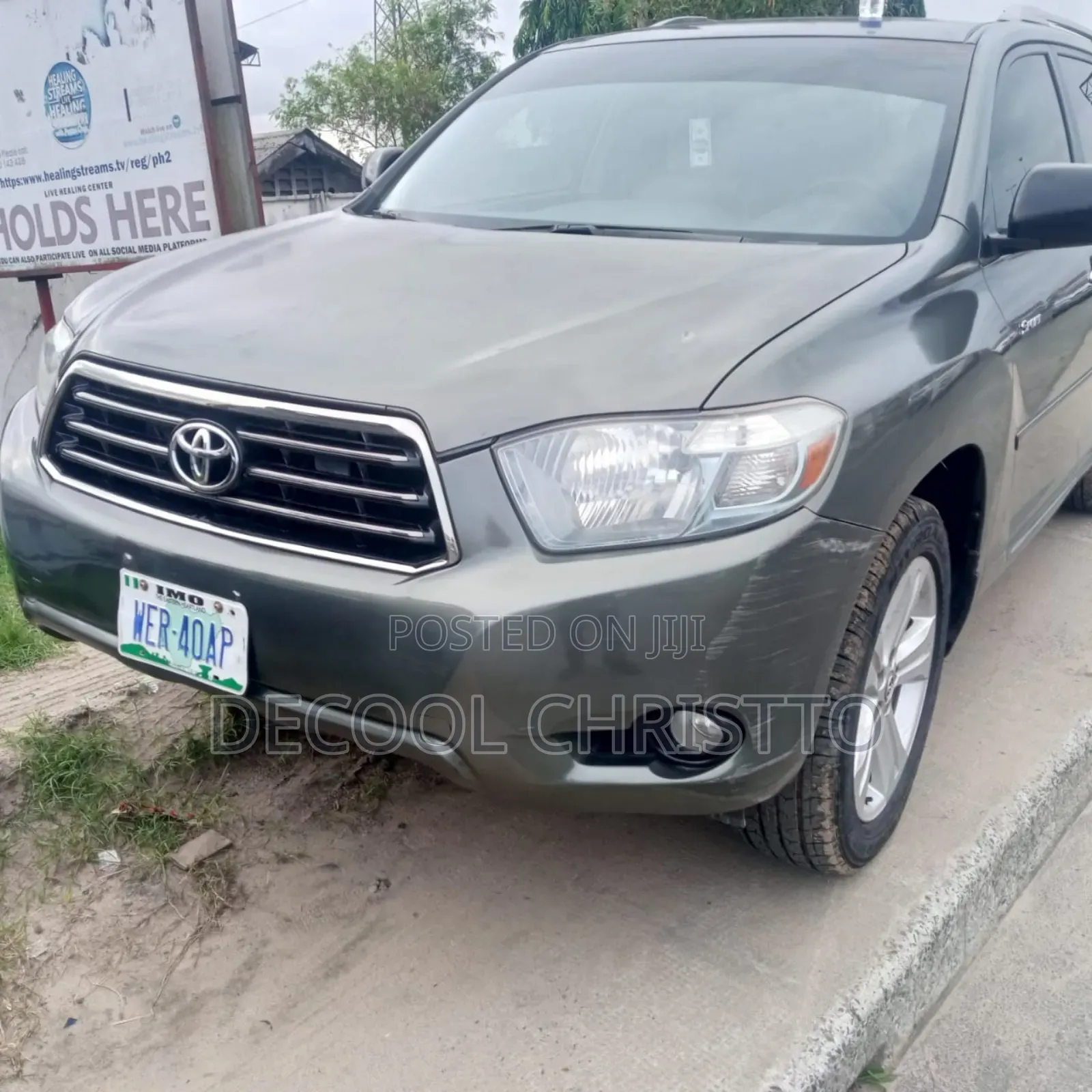 Toyota Highlander Limited 2009 Gray