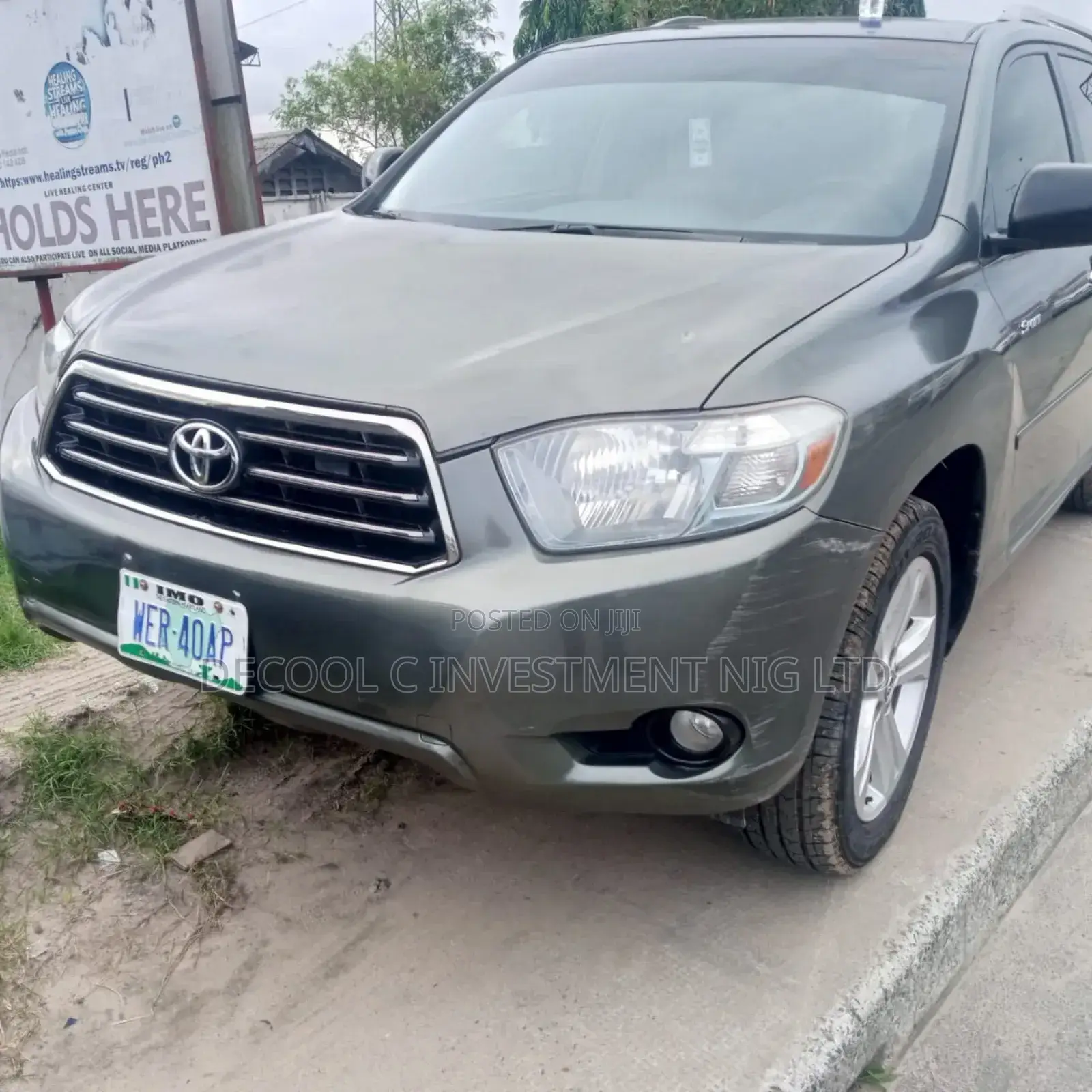 Toyota Highlander Limited 2009 Gray