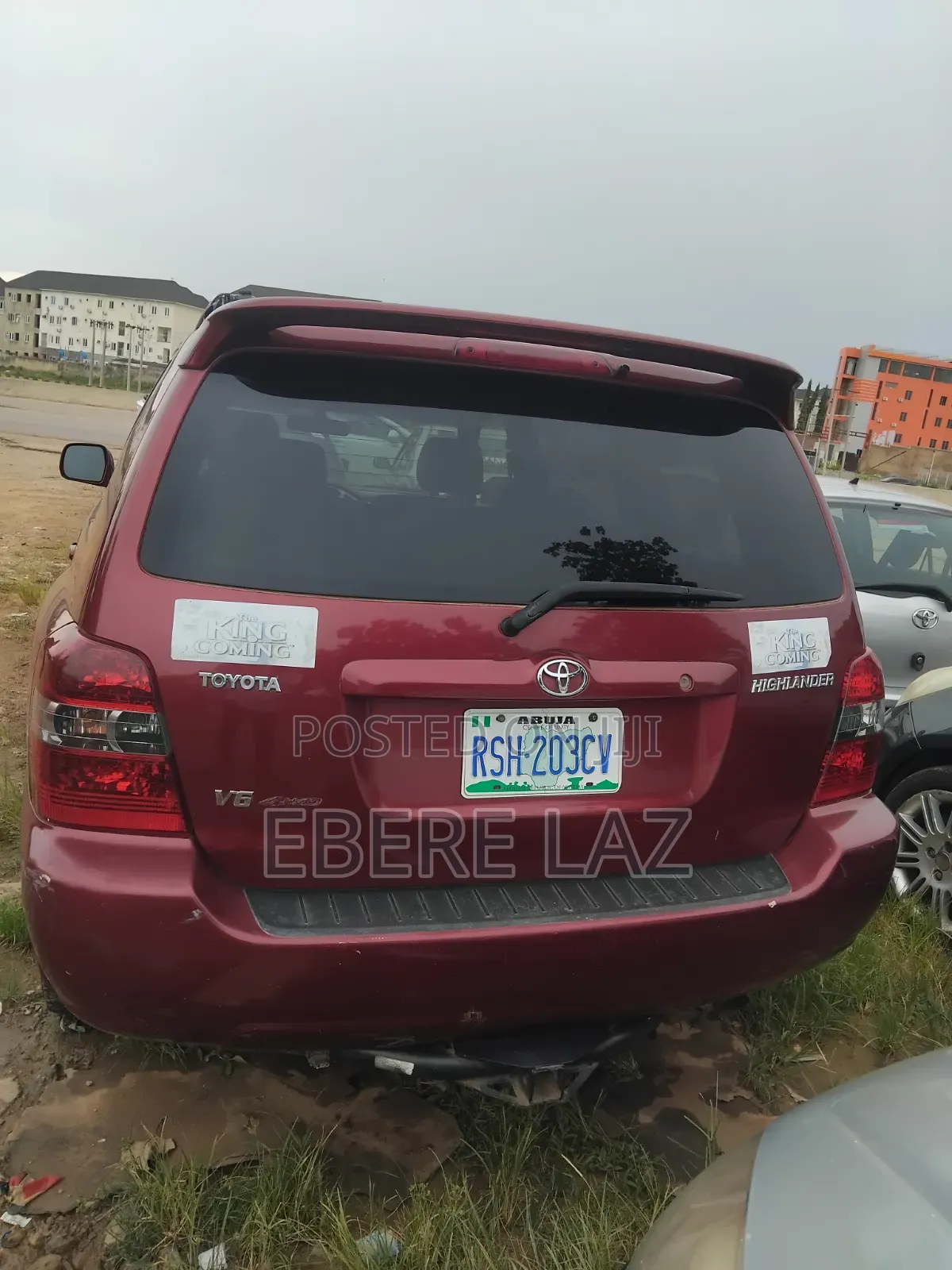 Toyota Highlander 2006 Red