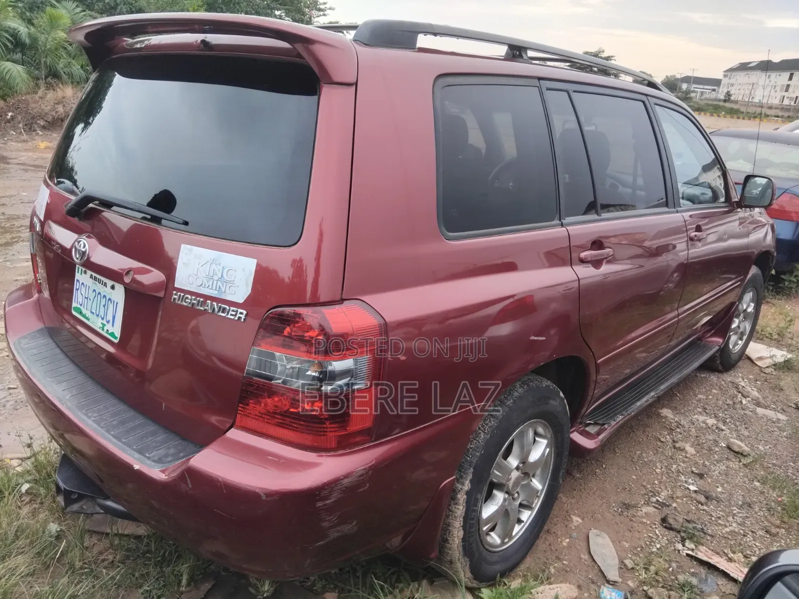 Toyota Highlander 2006 Red