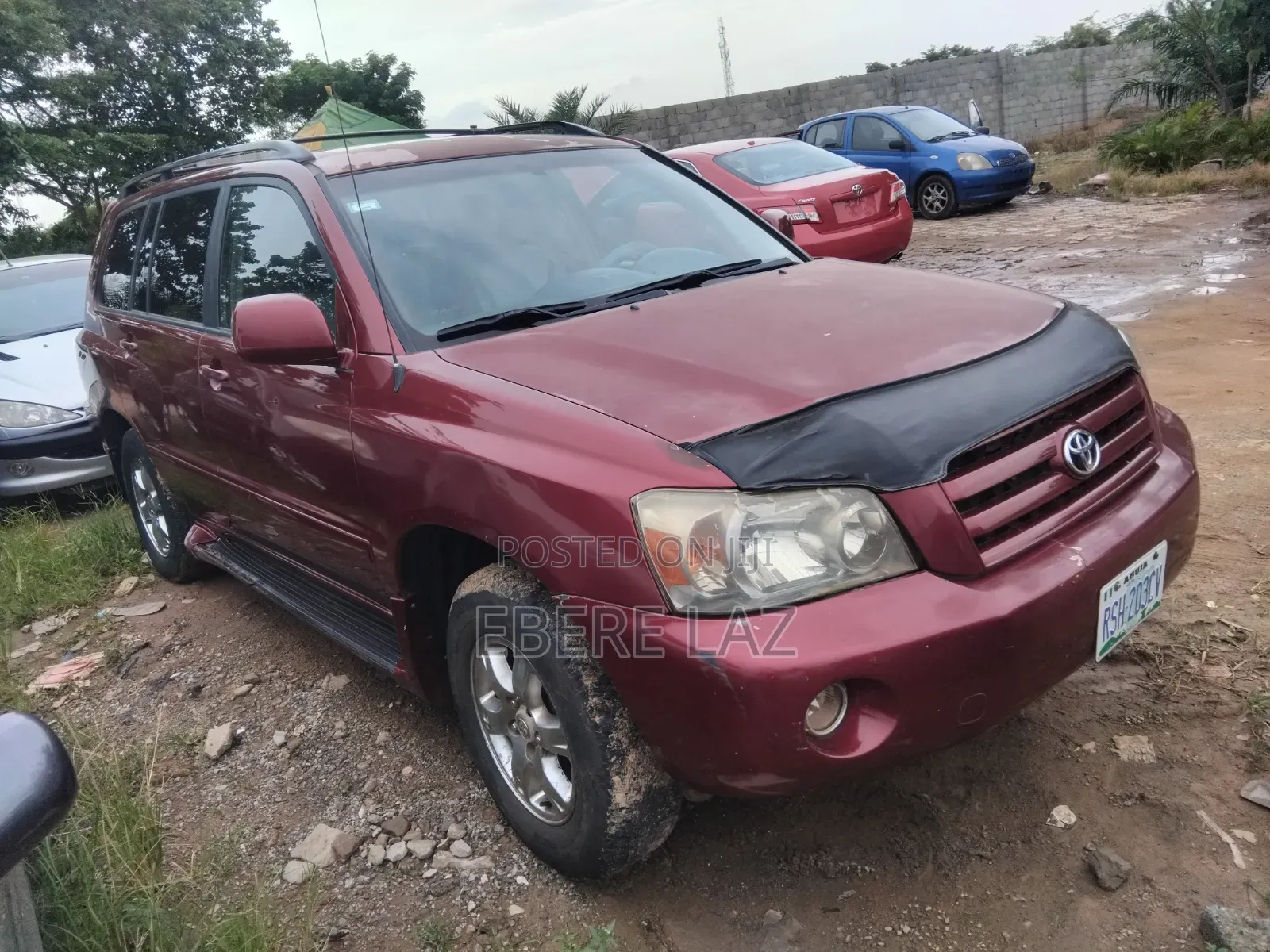 Toyota Highlander 2006 Red