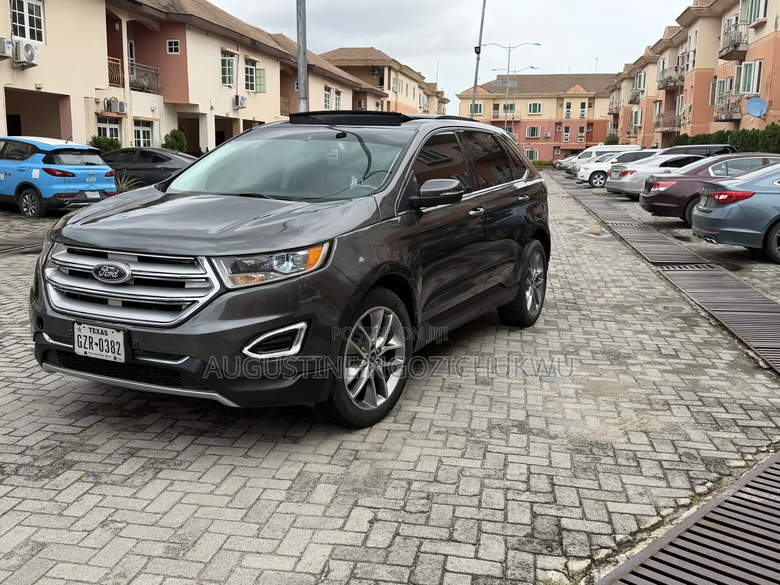Ford Edge Sport 4dr SUV AWD (2.7L 6cyl Turbo 6A) 2015 Gray