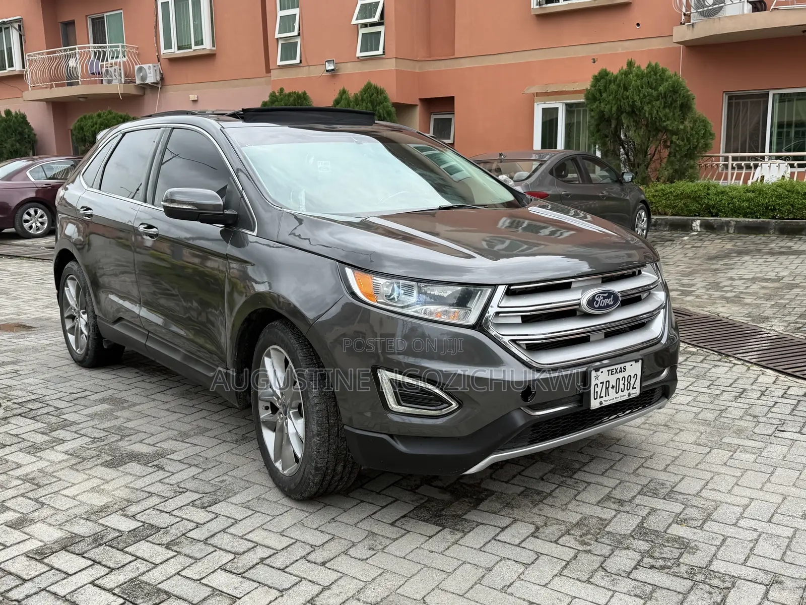 Ford Edge Sport 4dr SUV AWD (2.7L 6cyl Turbo 6A) 2015 Gray