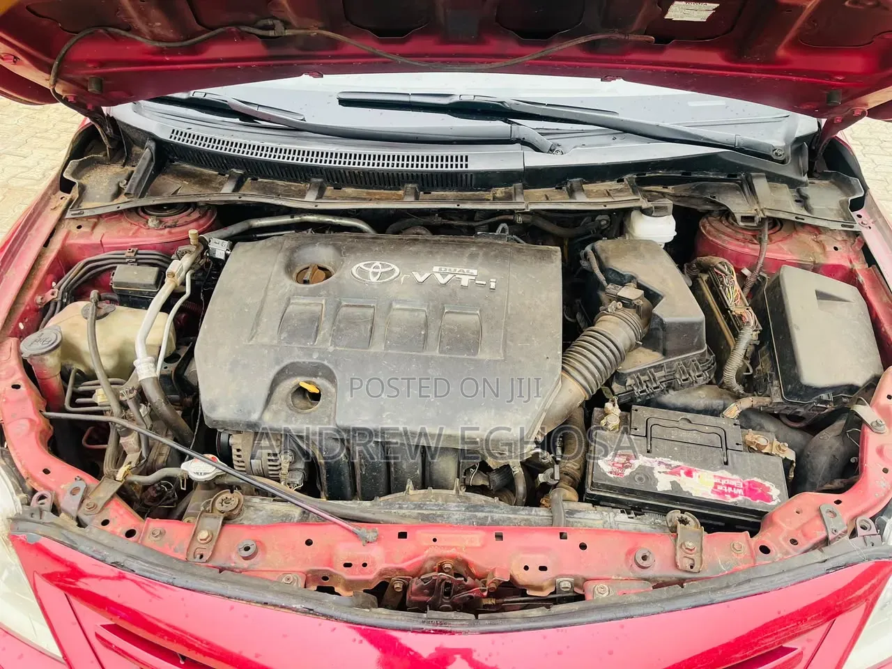 Toyota Corolla 2009 Red