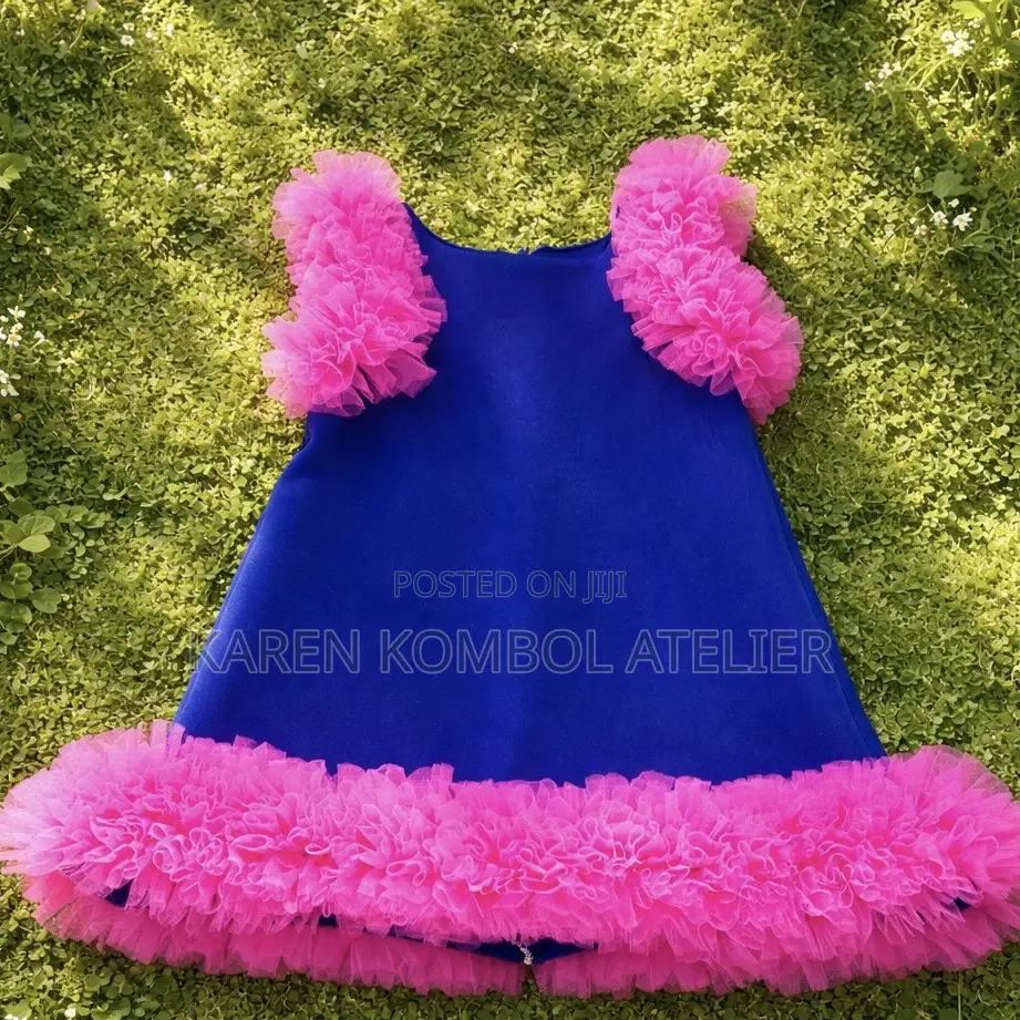 Ruby Emerald Princess Dress for Girls