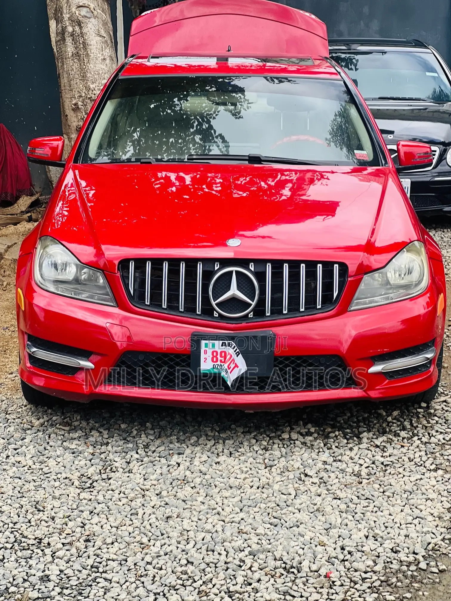 Mercedes-Benz C300 2012 Red