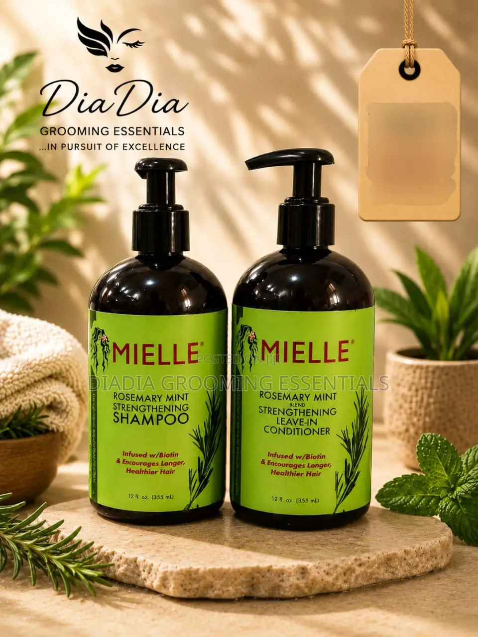 Mielle Rosemary Mint Strengthening Shampoo