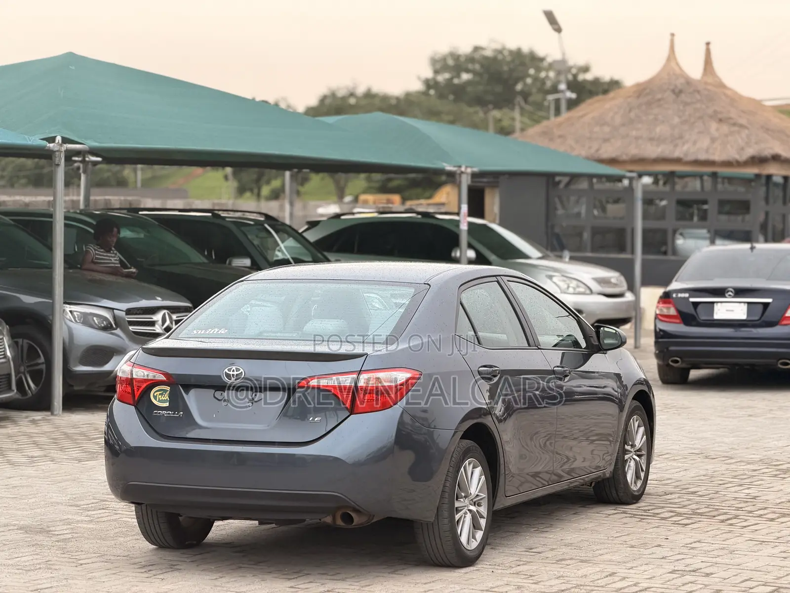 Toyota Corolla LE Eco 4dr Sedan (1.8L 4cyl CVT) 2014 Gray
