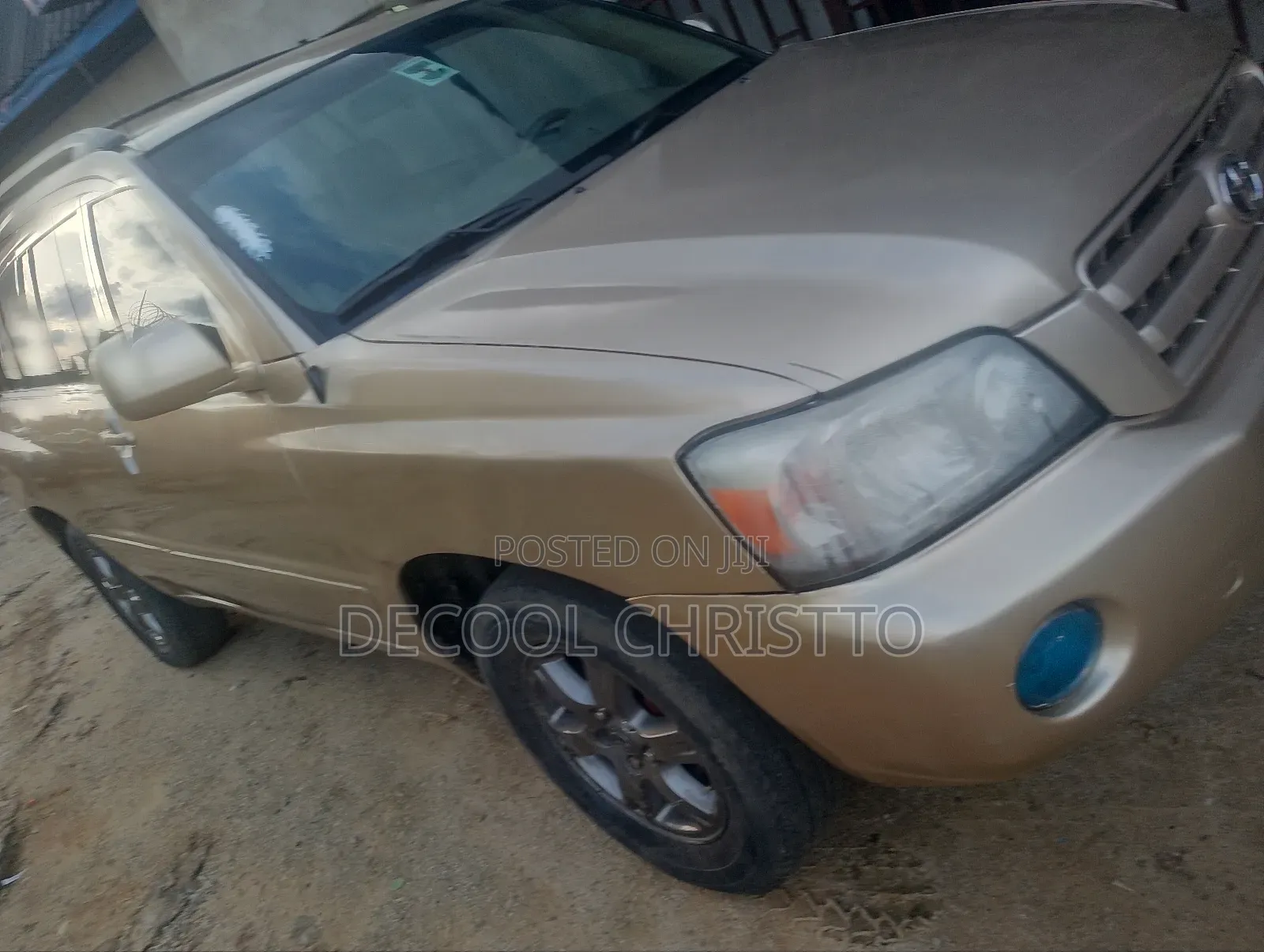 Toyota Highlander Limited V6 2005 Gold