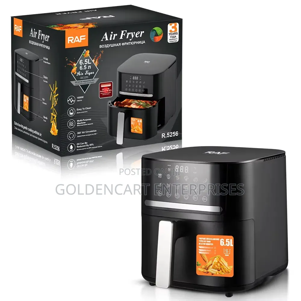 Raf Air Fryer
- R.5256
7l Digital