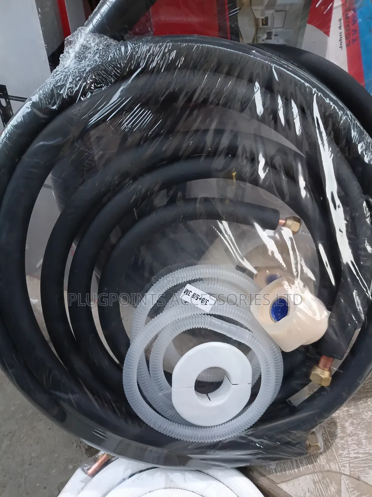 Ac Installation Kit 5hp {3/8+5/8} 3mtrs 100% Copper Followcome
