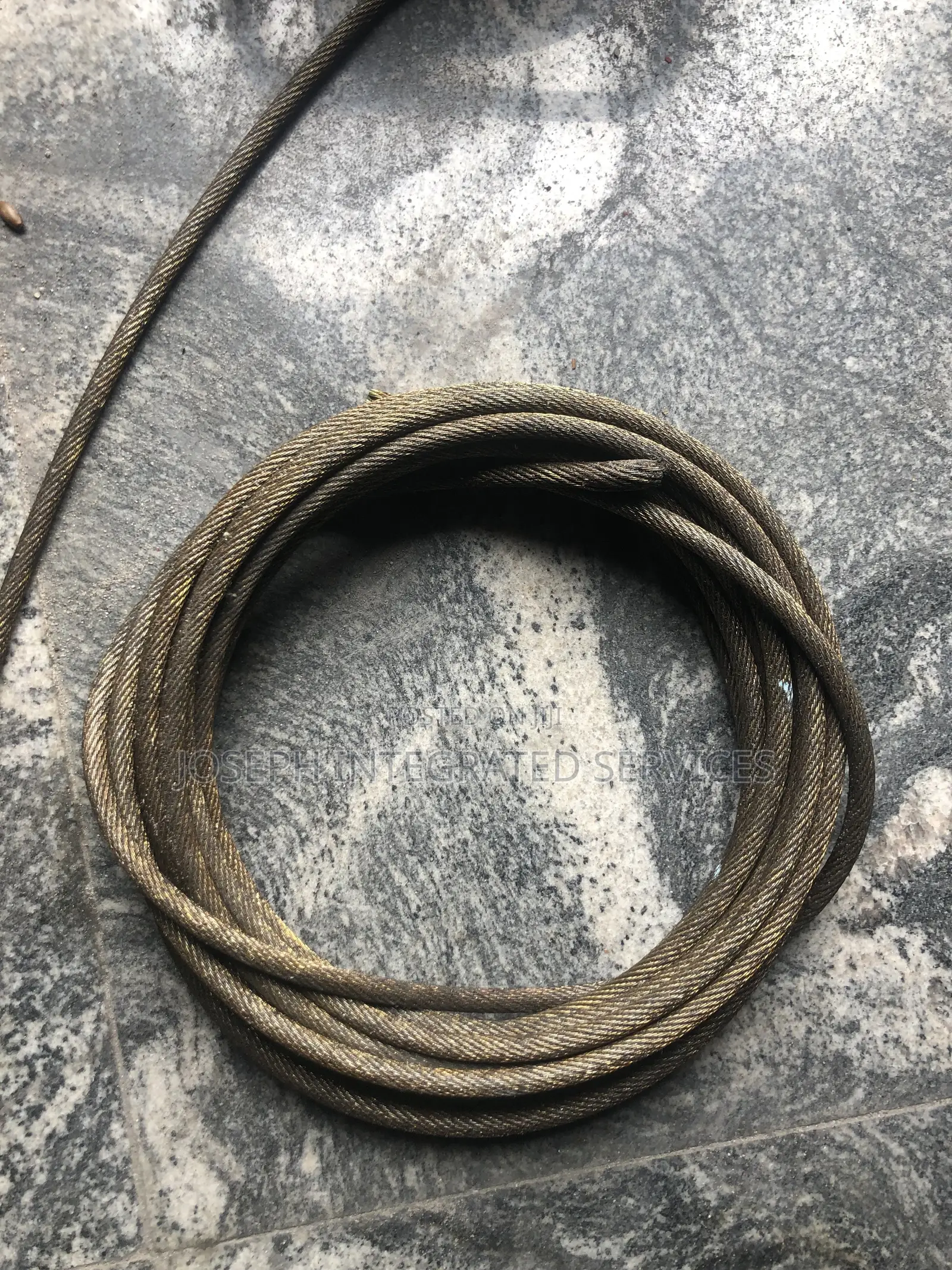 10mm Heavy-Duty Steel Wire Rope (Per Meter)
