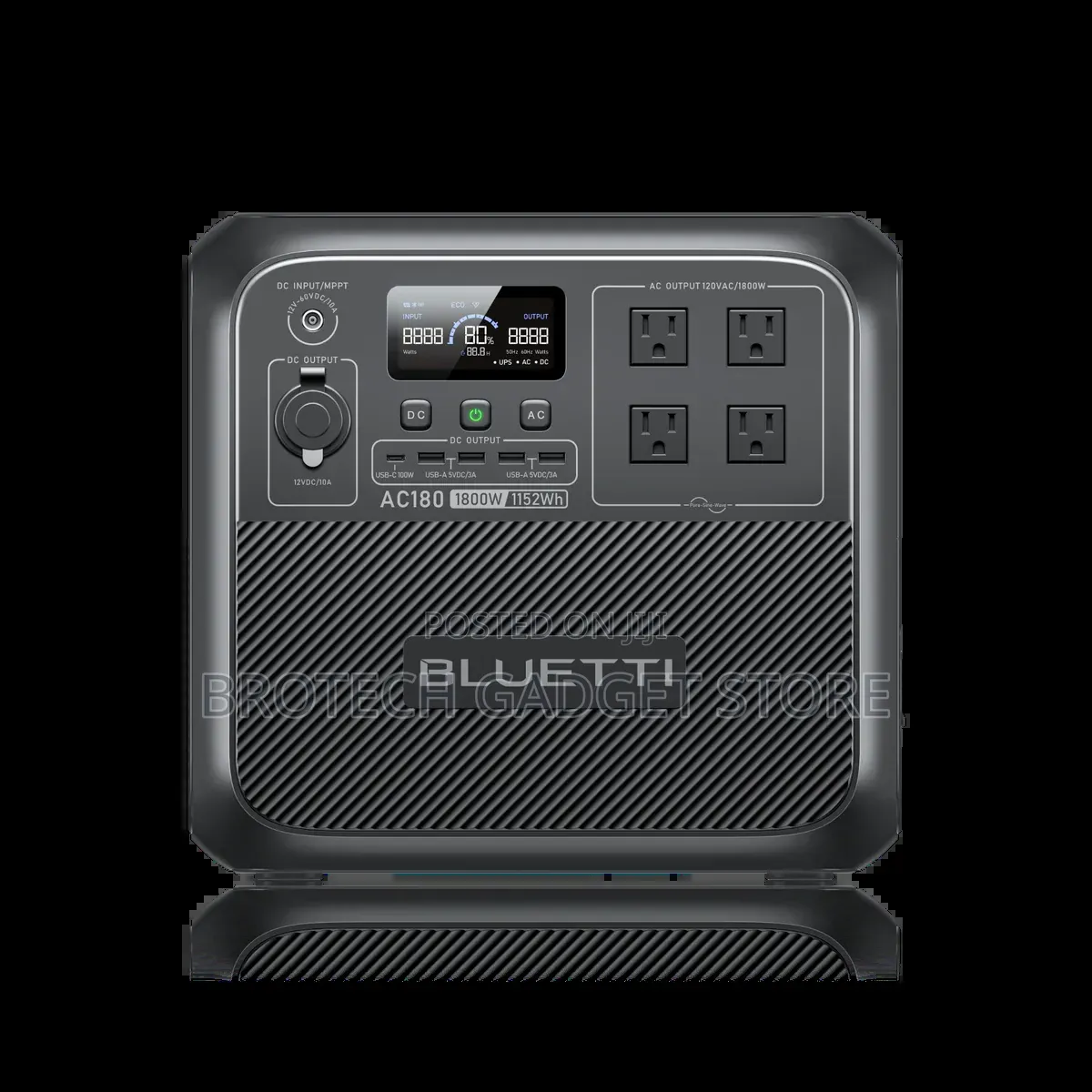Bluetti Ac180 1800w/1152wh(1.4kva) With 2years Warranty
