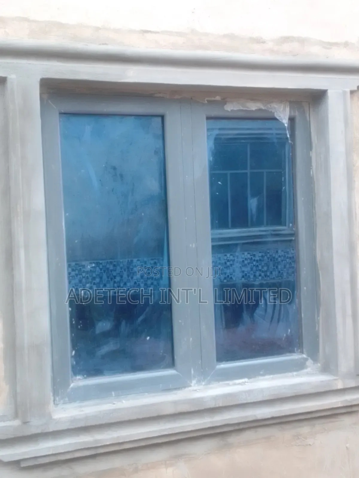 Merit Aluminium Casement Window With Net and Burglary
