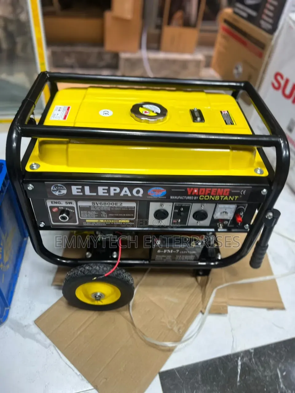 I Have Brand New Elepaq Constant Petrol Gen 4.5kva 100%Copper Coil