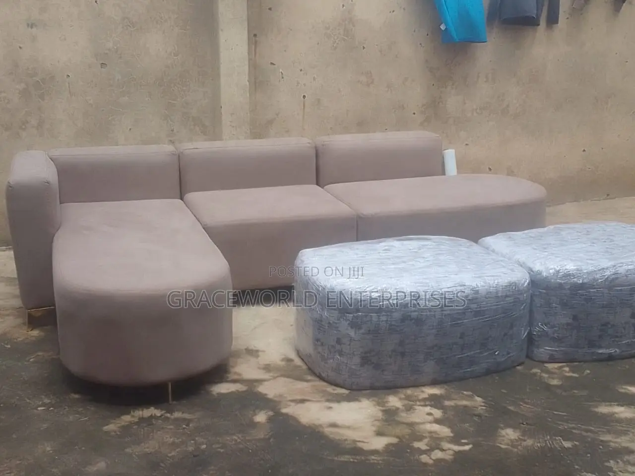 Used Luxury Sofa Set With Tables for Sale Urgently!