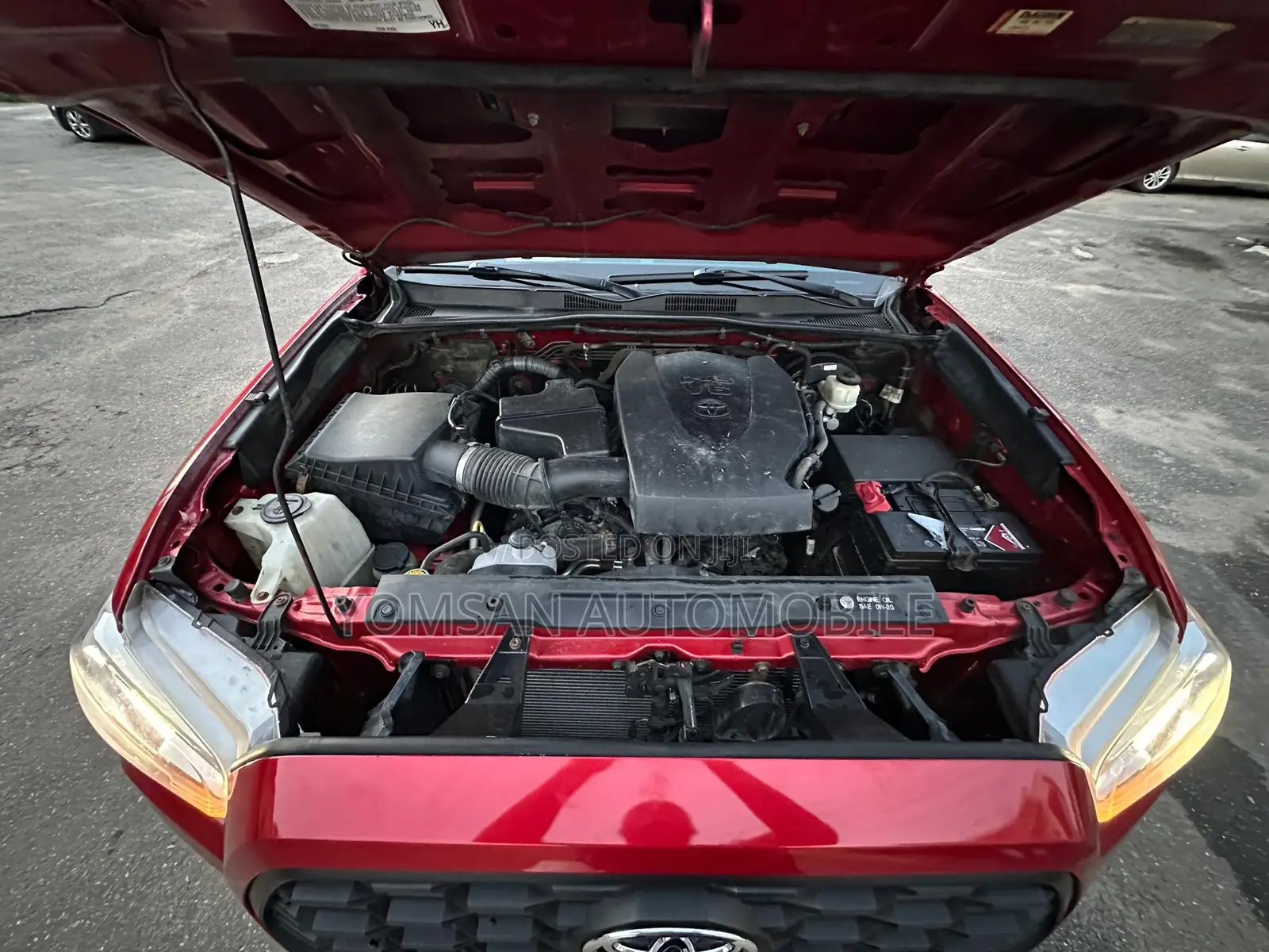 Toyota Tacoma 4dr Double Cab 2016 Red
