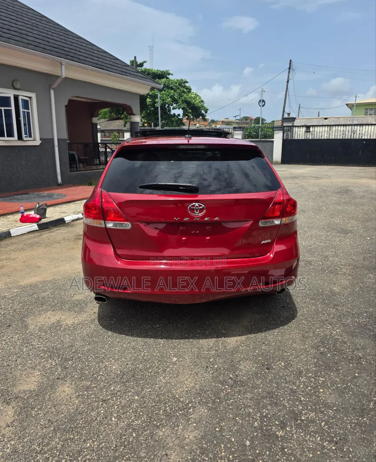 Toyota Venza 2010 Red
