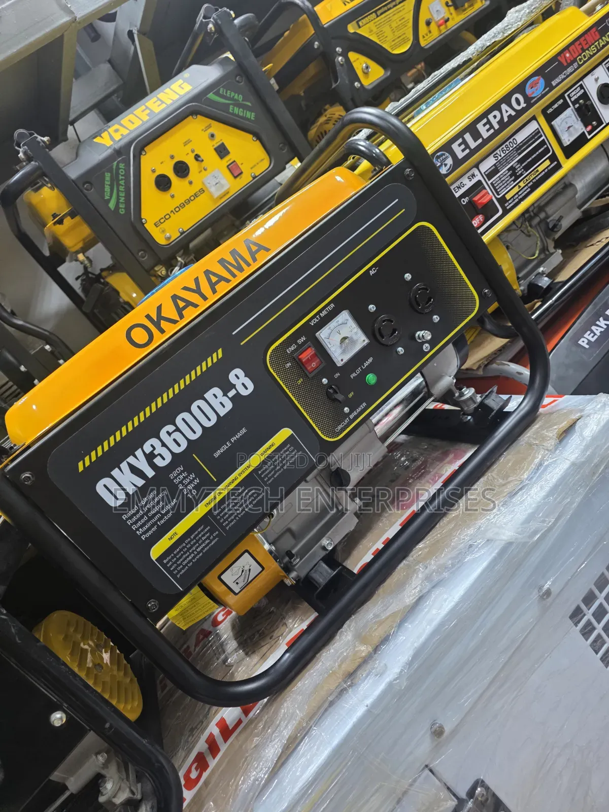 ☆¤A Brand New Okayama Petrol Generator 3.5kva 100%Copper Coil