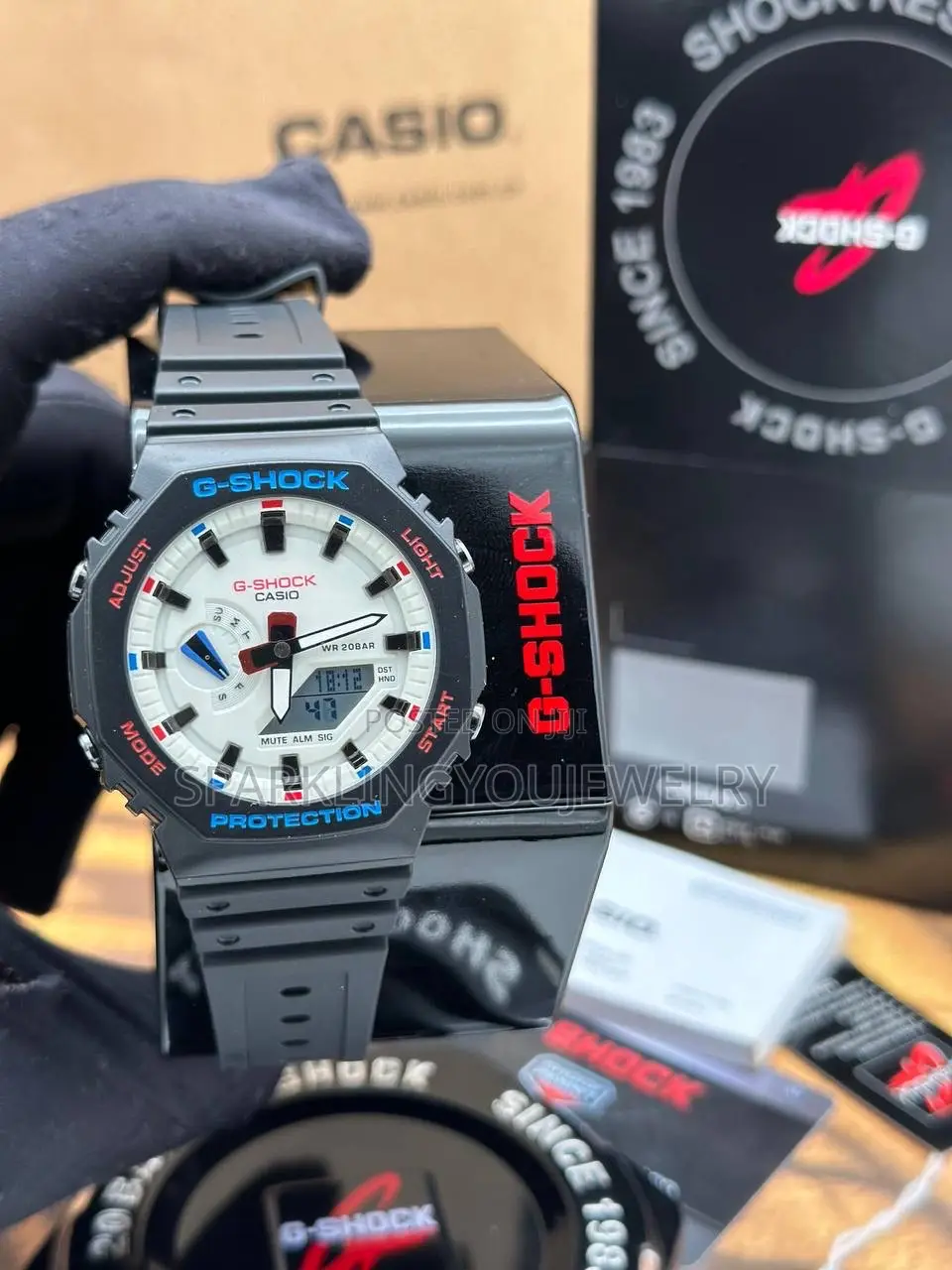 G-Shock Wr200 Bar Digital and Analog Display for Men