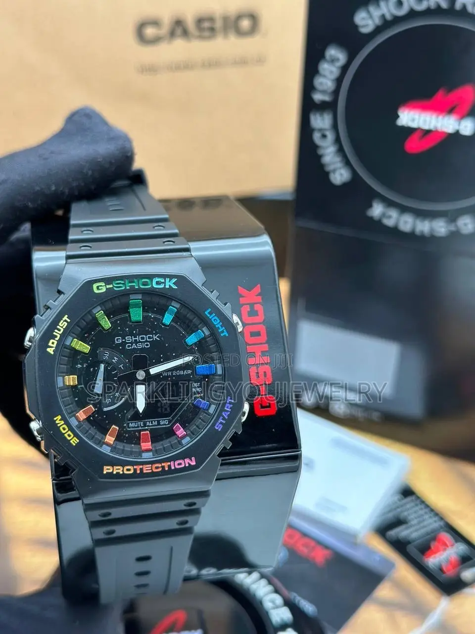 G-Shock Wr200 Bar Digital and Analog Display for Men