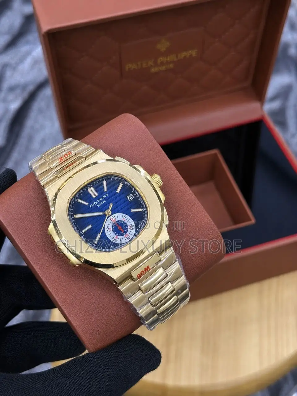 Patek Philippe Quality Luxury Men Chain Strap Wristwatch