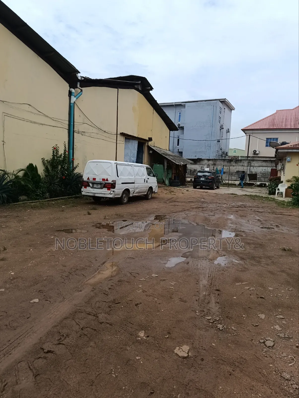An Industrial Factory/Warehouses Built on 5plots of Land With Cofo