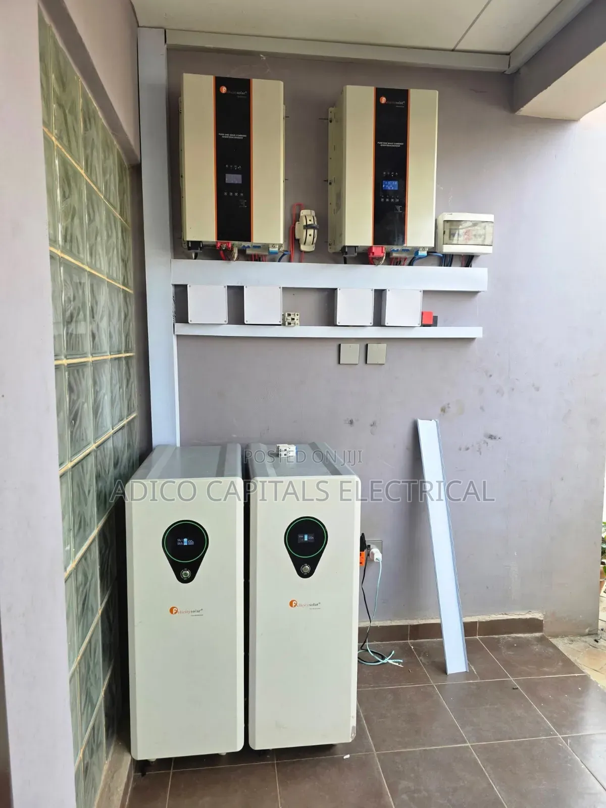 20kva and 35kwh Solar Setup