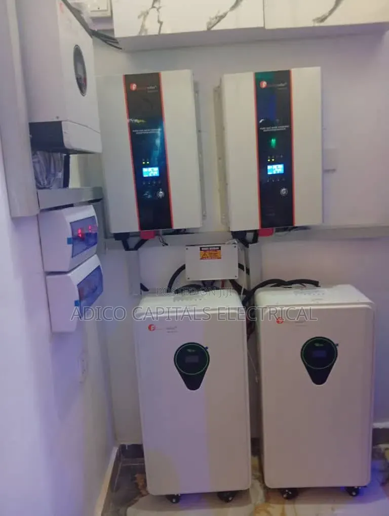 20kva Hybrid and 35kwh Solar Setup