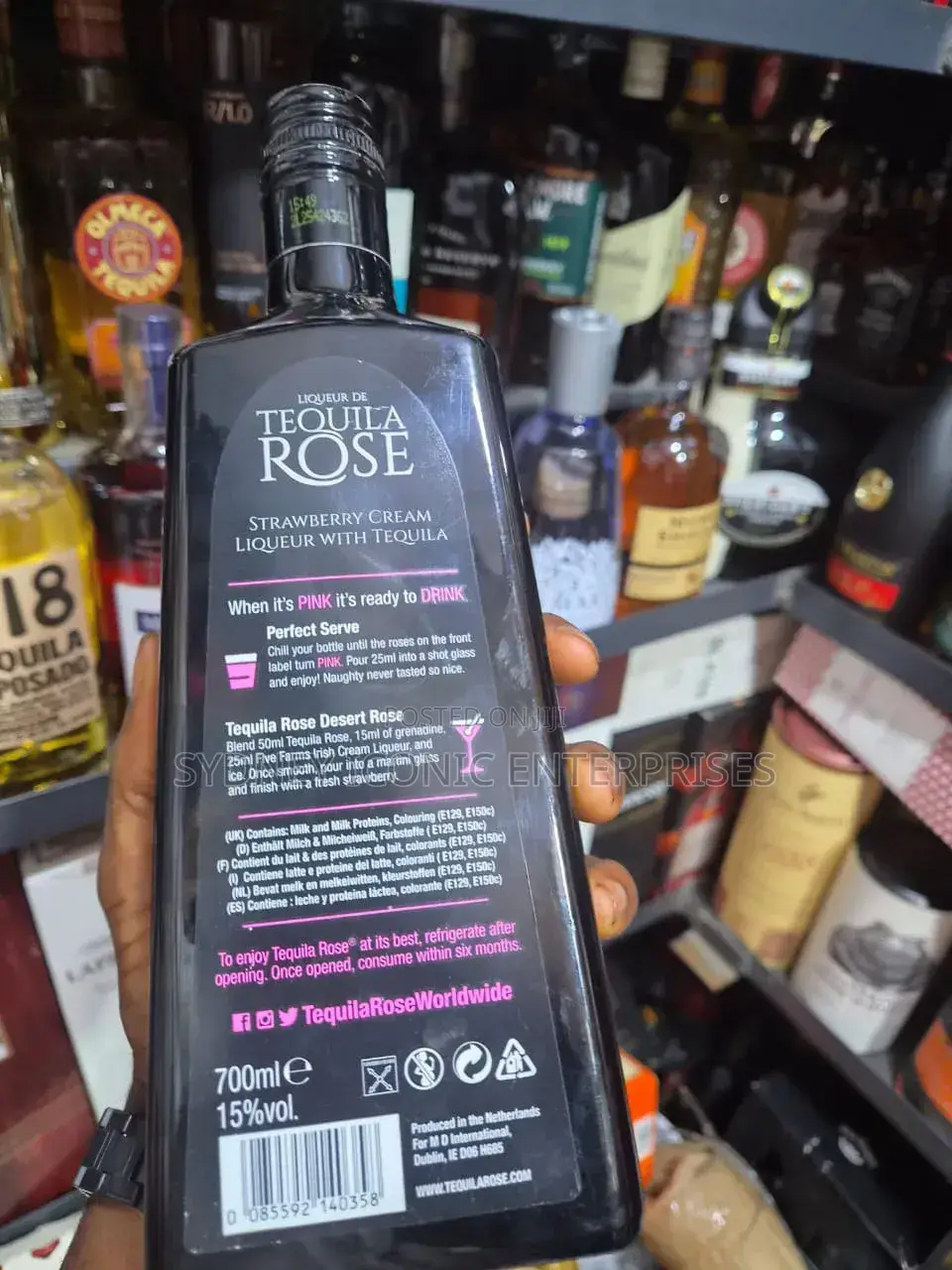 Tequila Rose (Strawberry Cream Liquor With Tequila)Carton by 12bottles