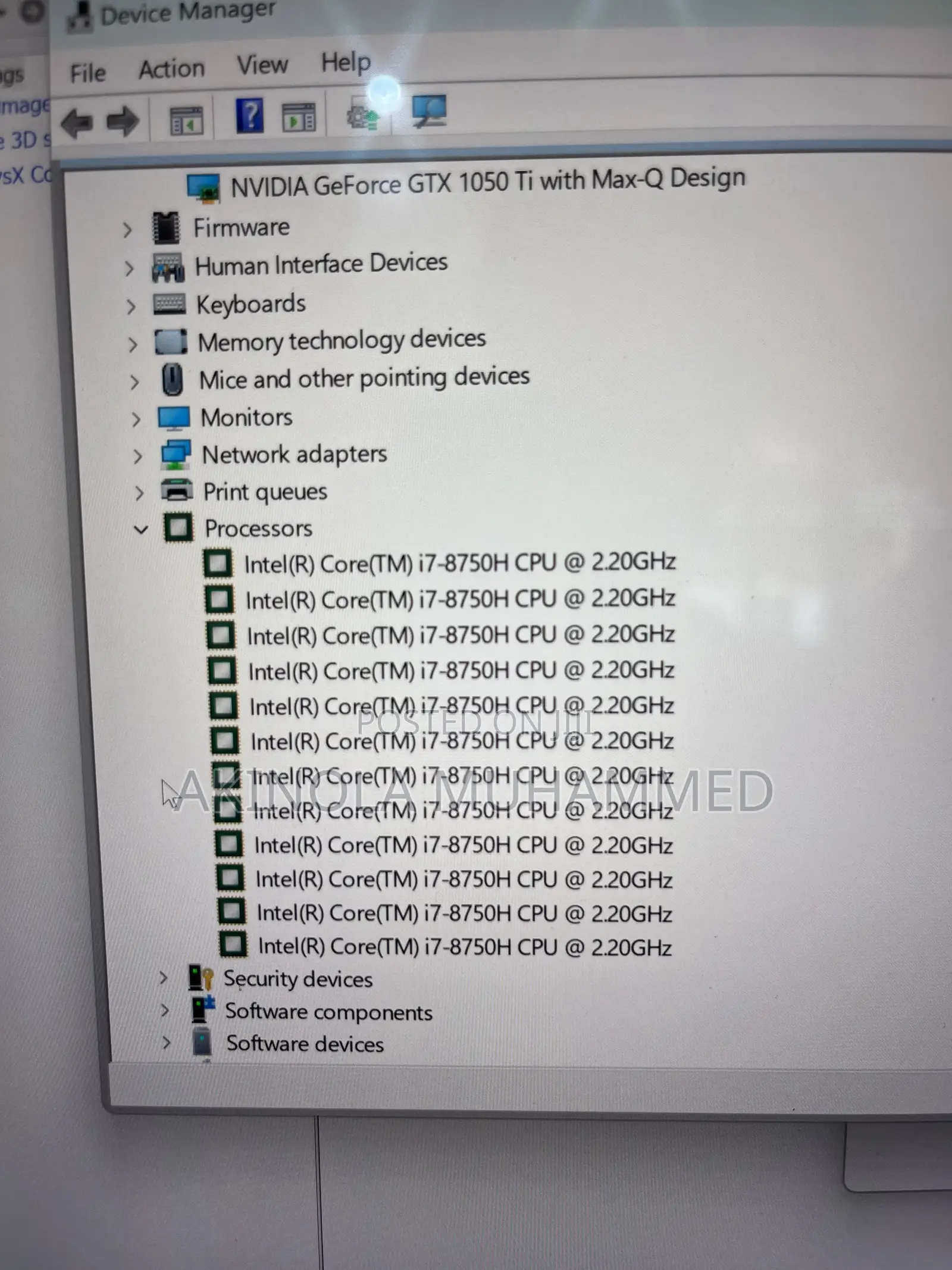 Laptop HP ProBook 450 G6 16GB Intel Core i7 SSD 256GB