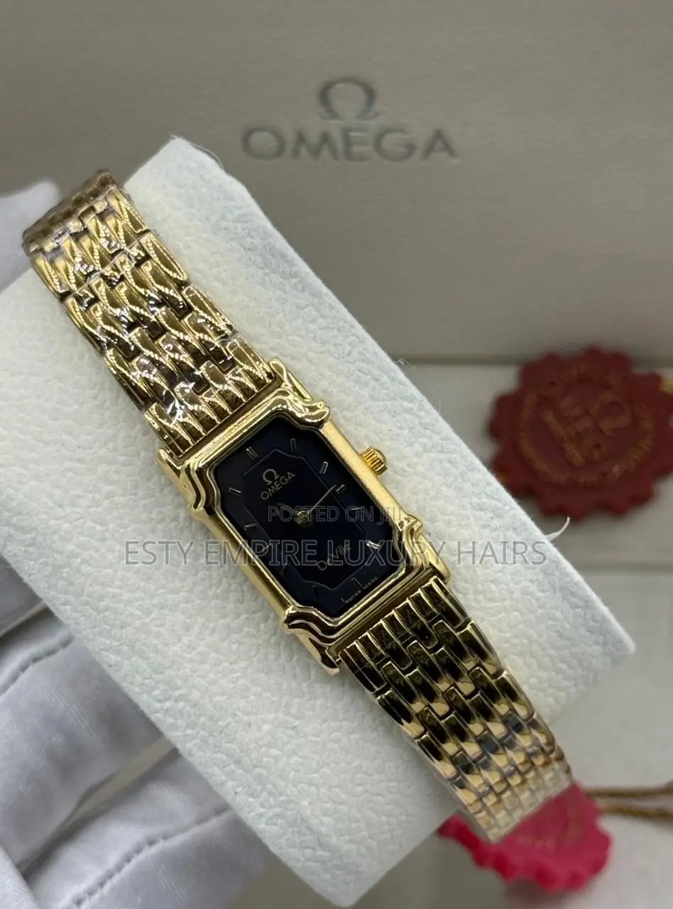 Omega Quality Luxury Female Stainless Steel Wristwatch