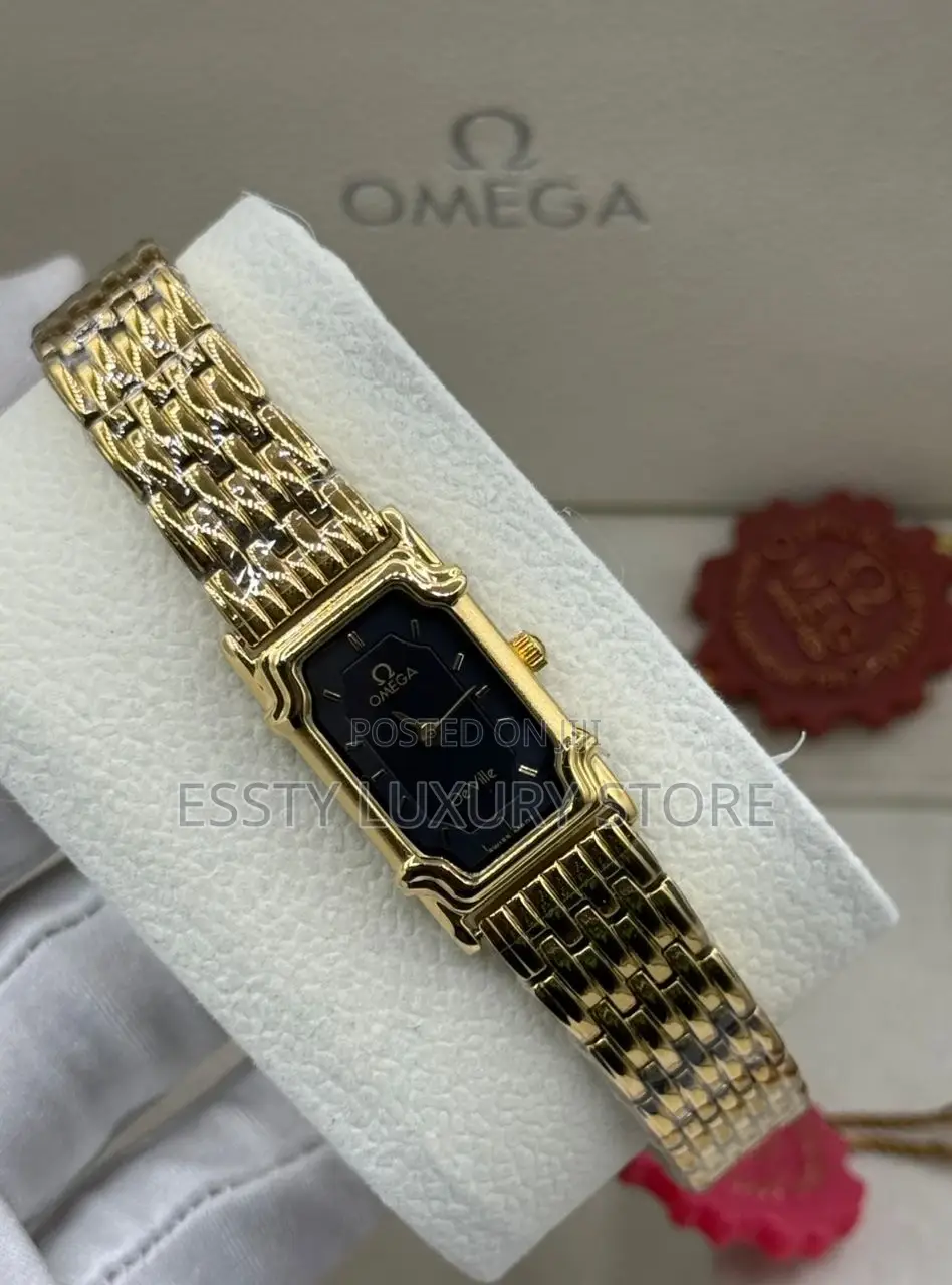 Omega Quality Luxury Female Stainless Steel Wristwatch