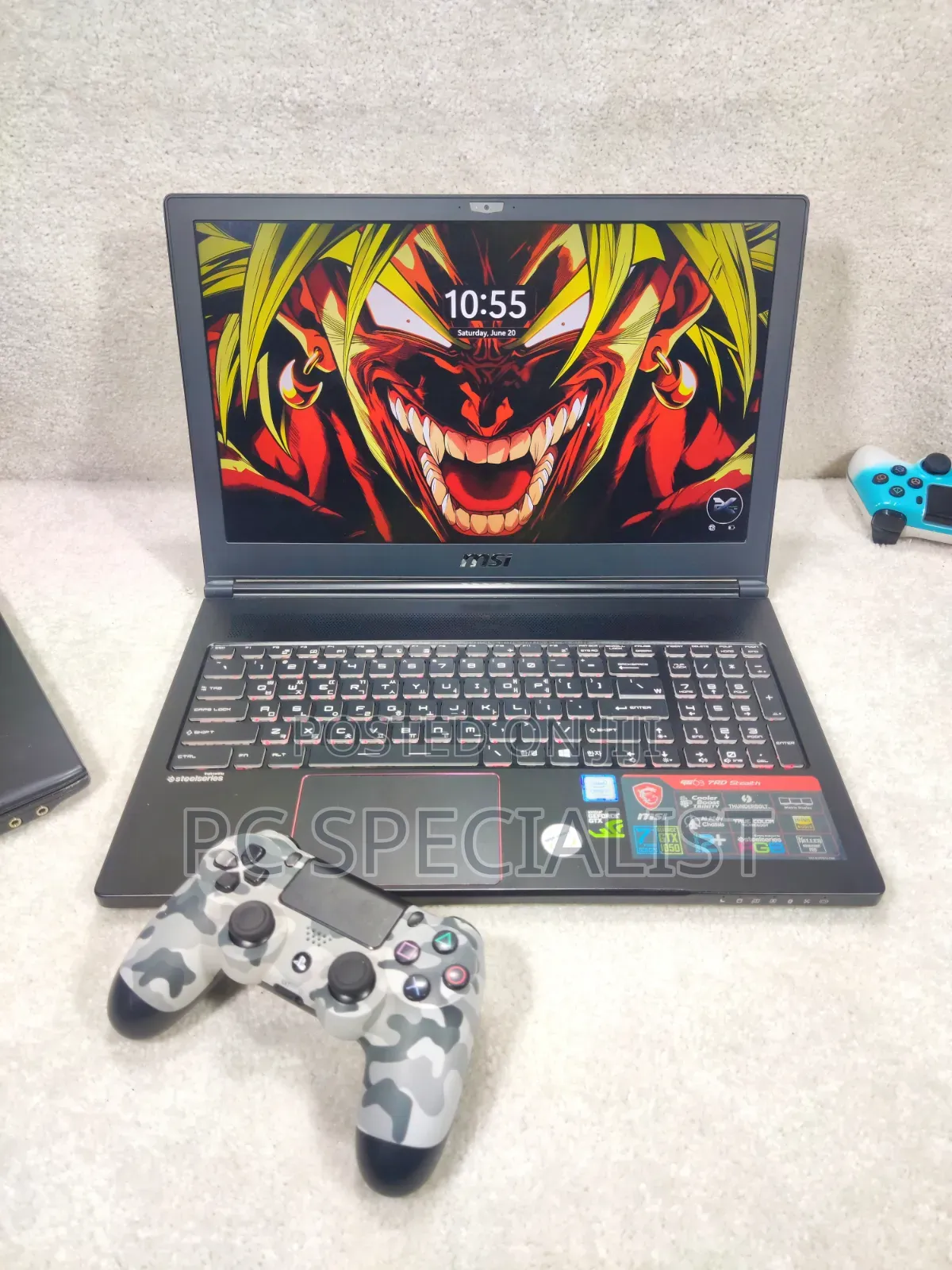 Laptop MSI GS63 7RE Stealth Pro 16GB Intel Core i7 SSD 256GB