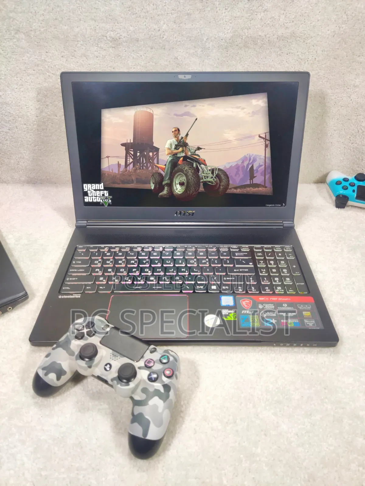 Laptop MSI GS63 7RE Stealth Pro 16GB Intel Core i7 SSD 256GB