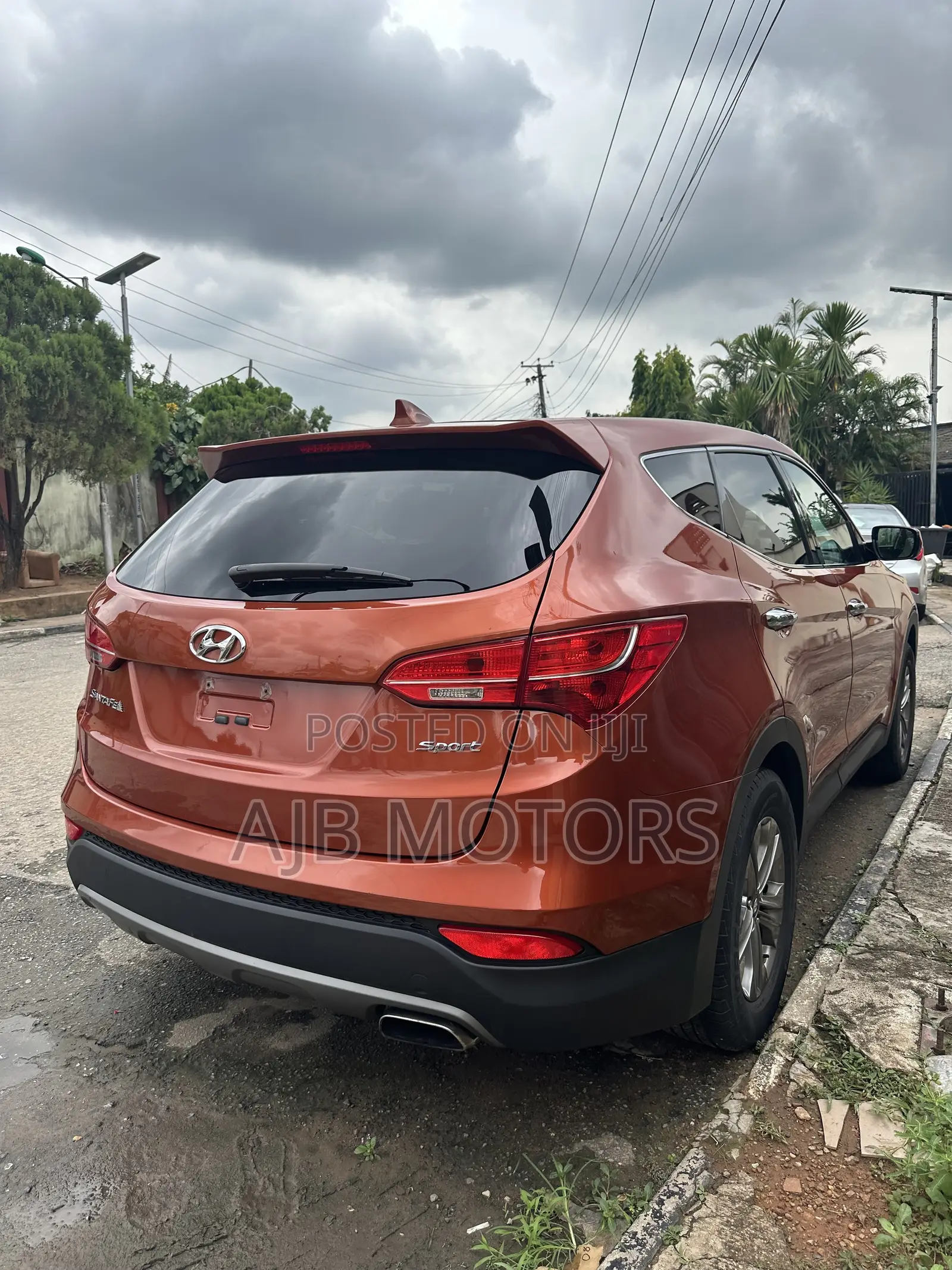 Hyundai Santa Fe 2015 Orange