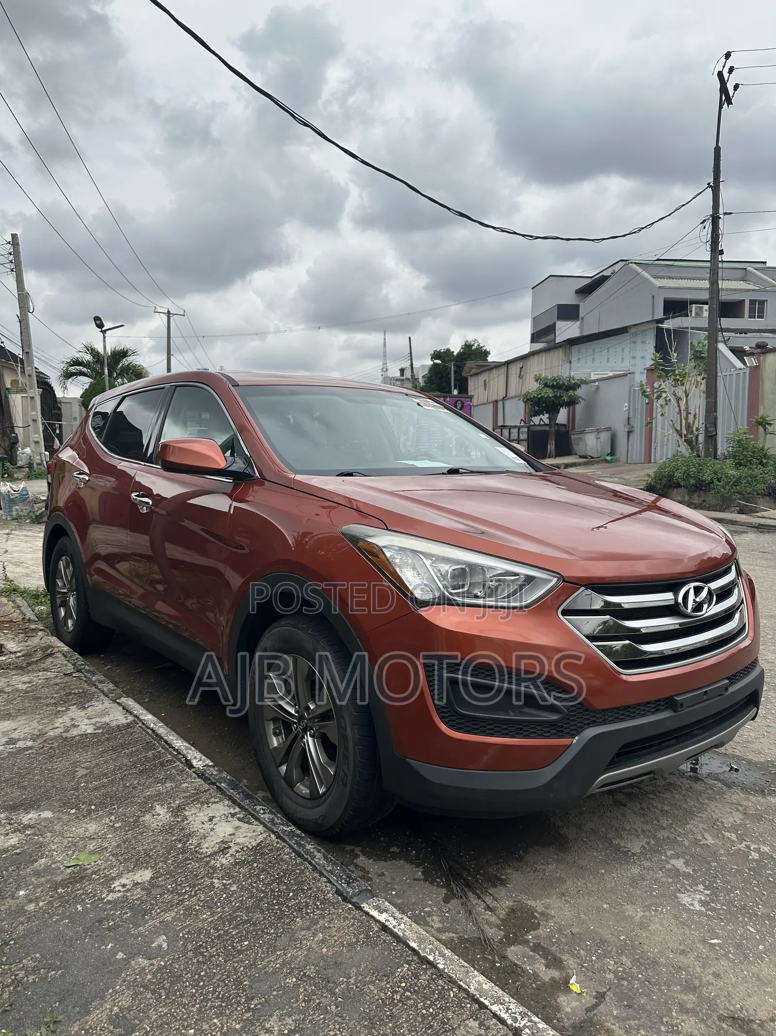 Hyundai Santa Fe 2015 Orange
