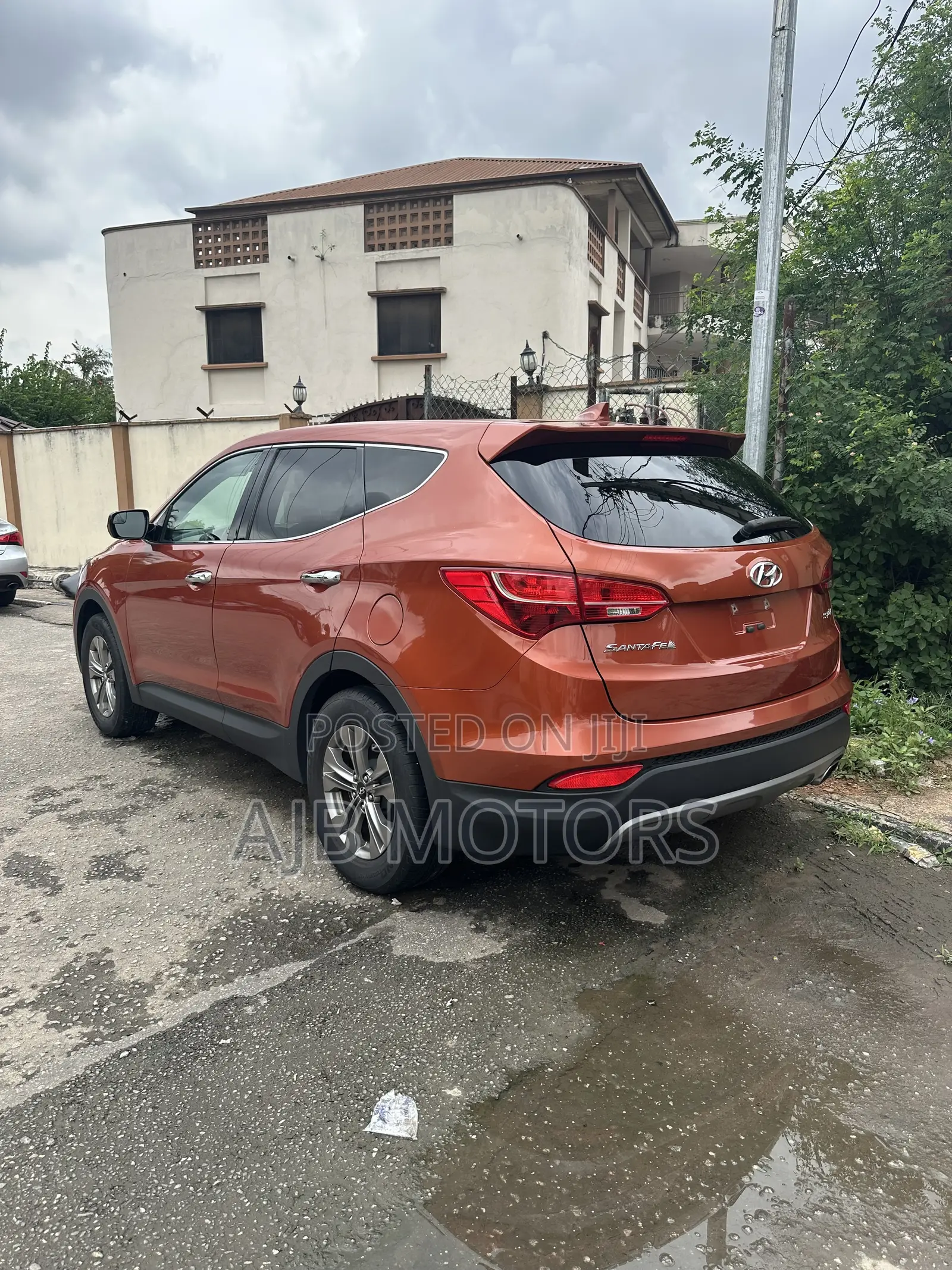Hyundai Santa Fe 2015 Orange