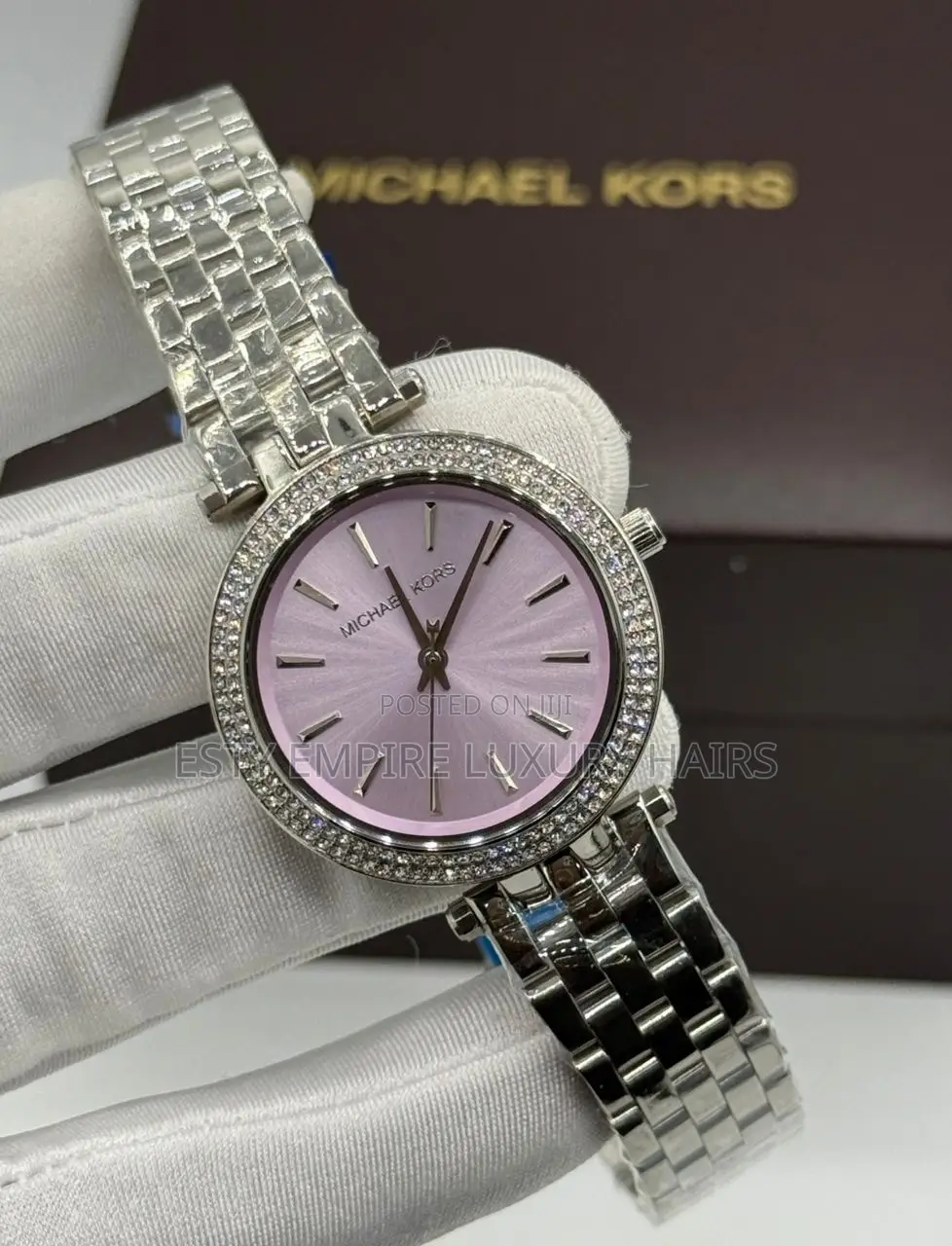 Michael Kors Quality Luxury Female Stainless Steel Wristwatch