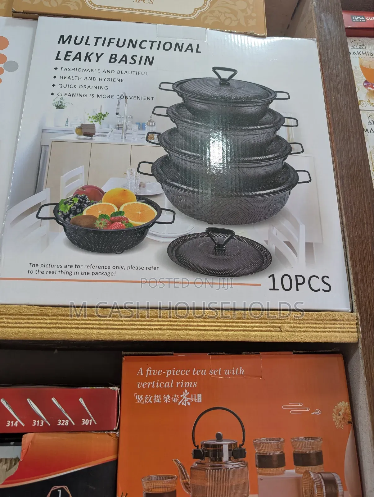 10pcs Multifunctional Leaky Basin