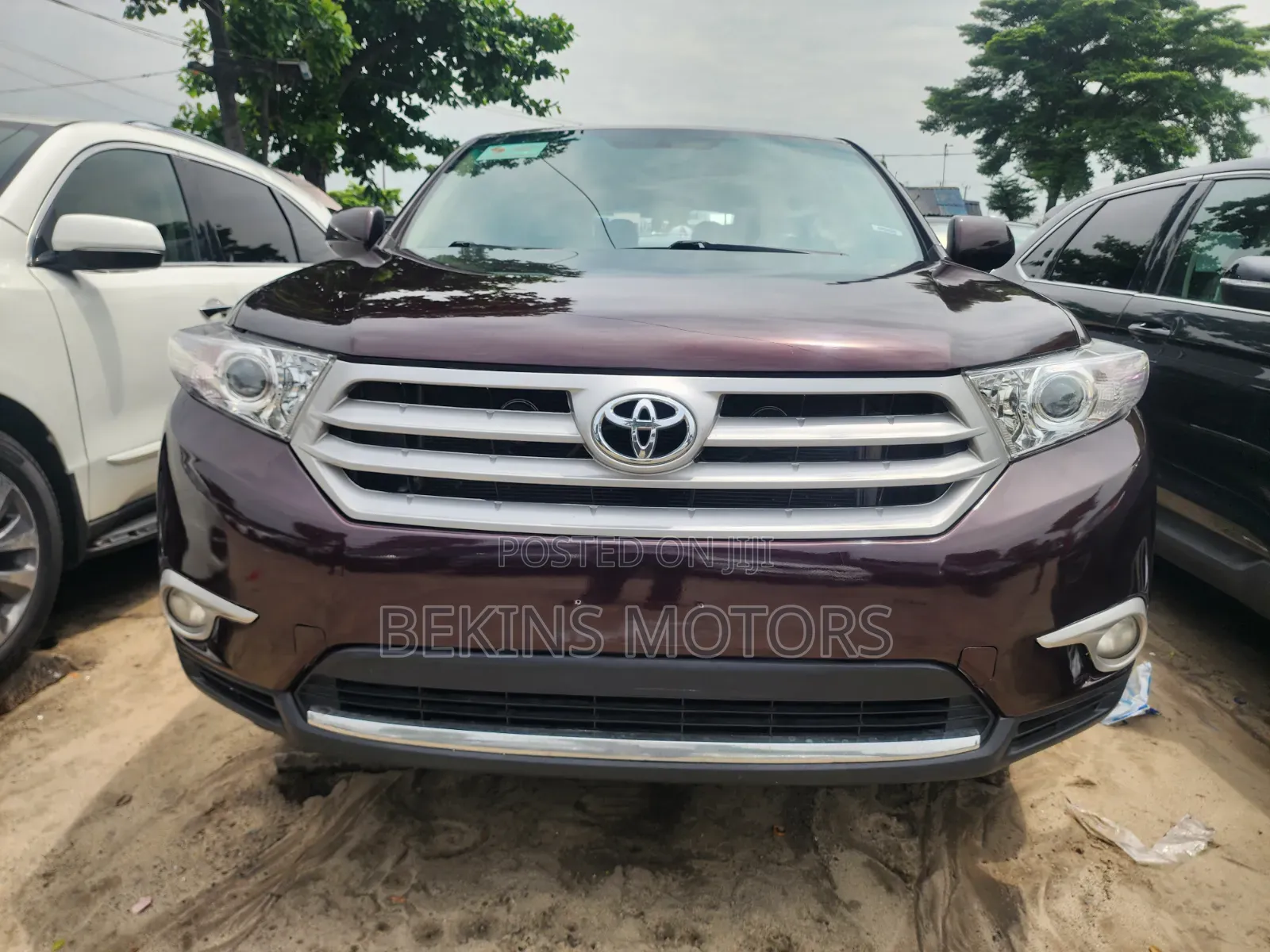 Toyota Highlander 2013 Burgundy