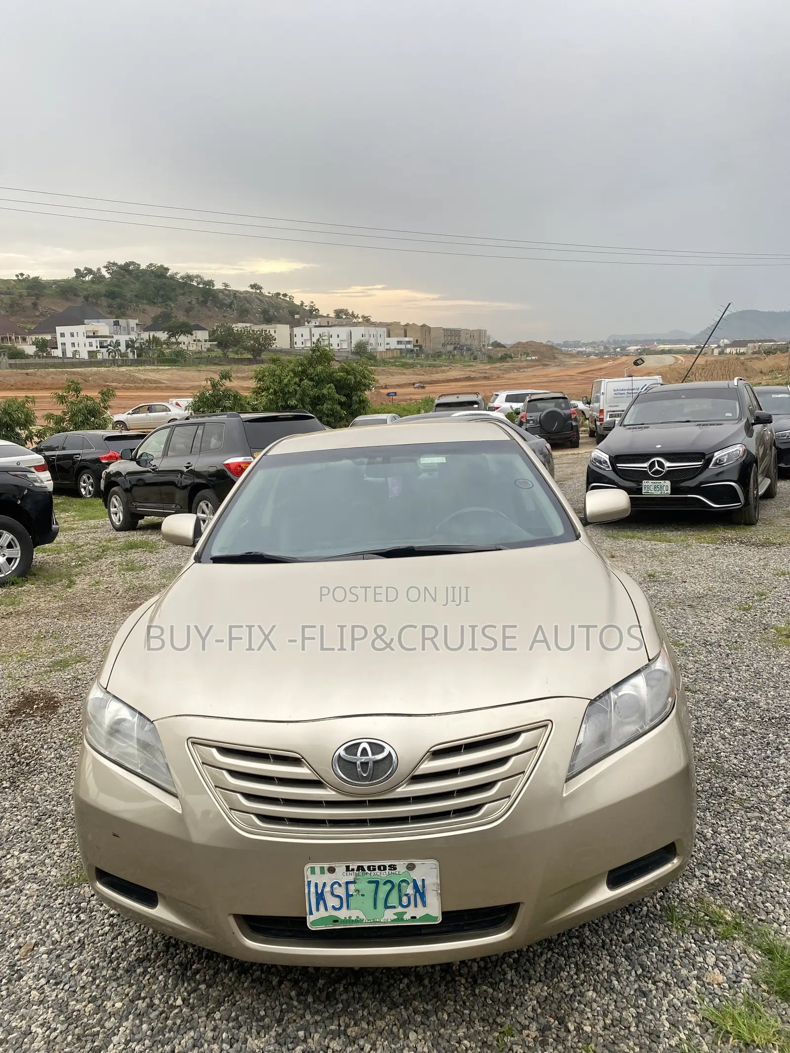 Toyota Camry 2.4 XLE 2008 Gold